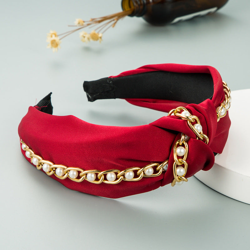 Pearl Chains Headband L2840