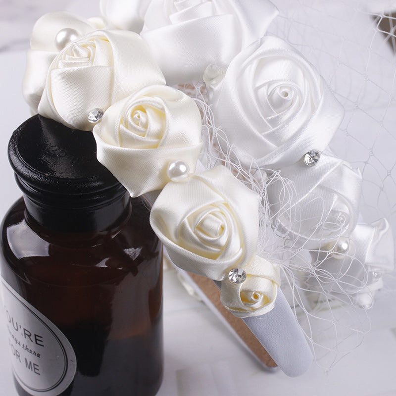 Rose Mesh Headband L2860 - view 9