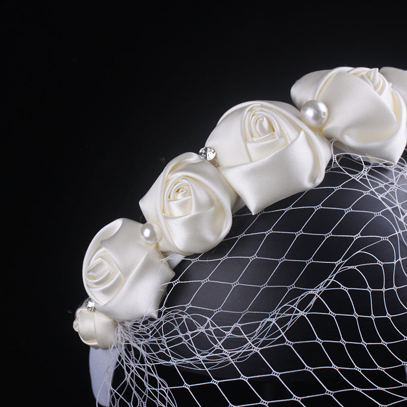 Rose Mesh Headband L2860 - view 7