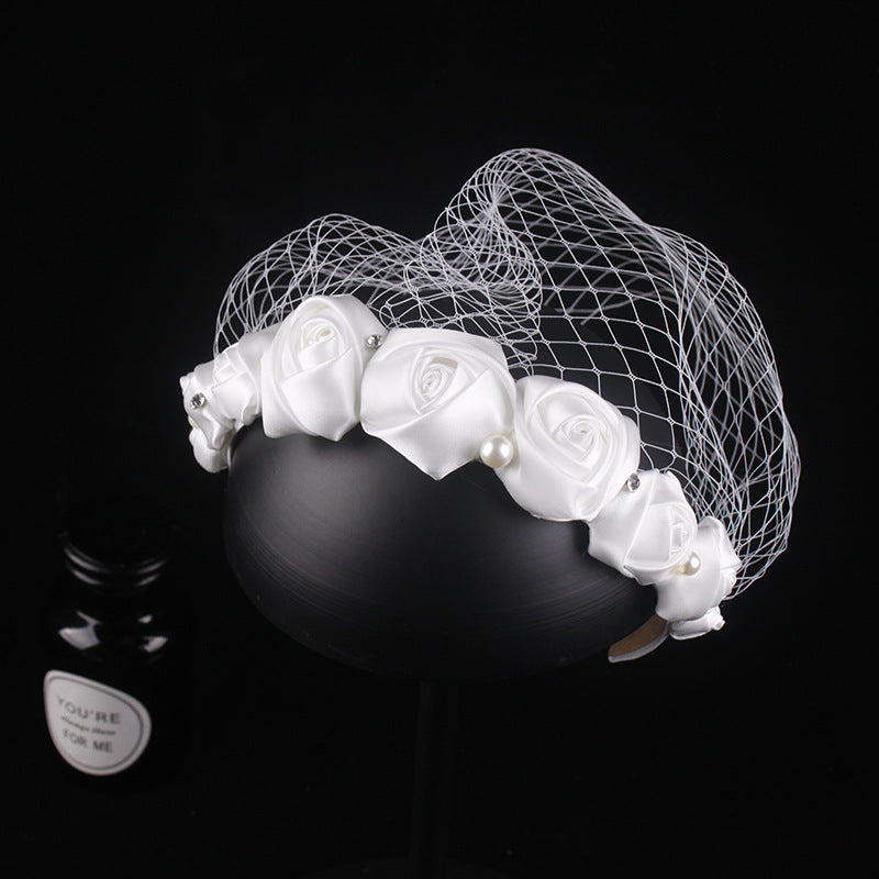 Rose Mesh Headband L2860 - view 5