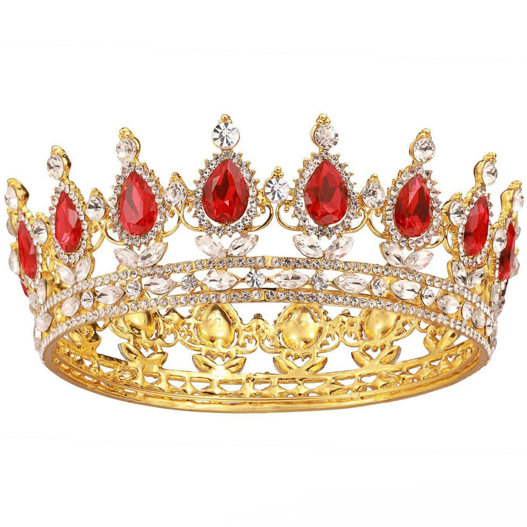 Teardrop Rhinestone Crown Headband L2879 - view 16