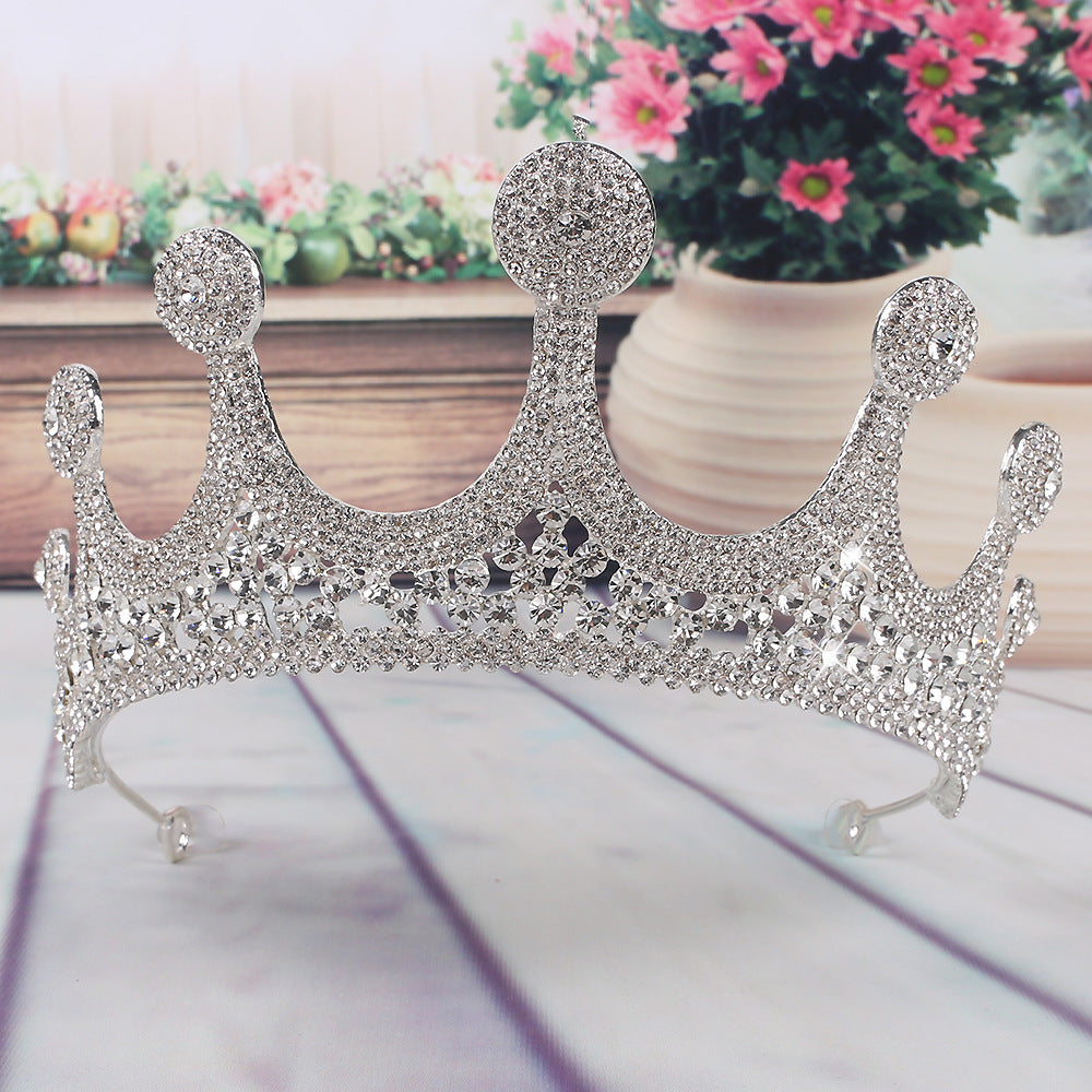 Crown Rhinestone Bride Headband L2885