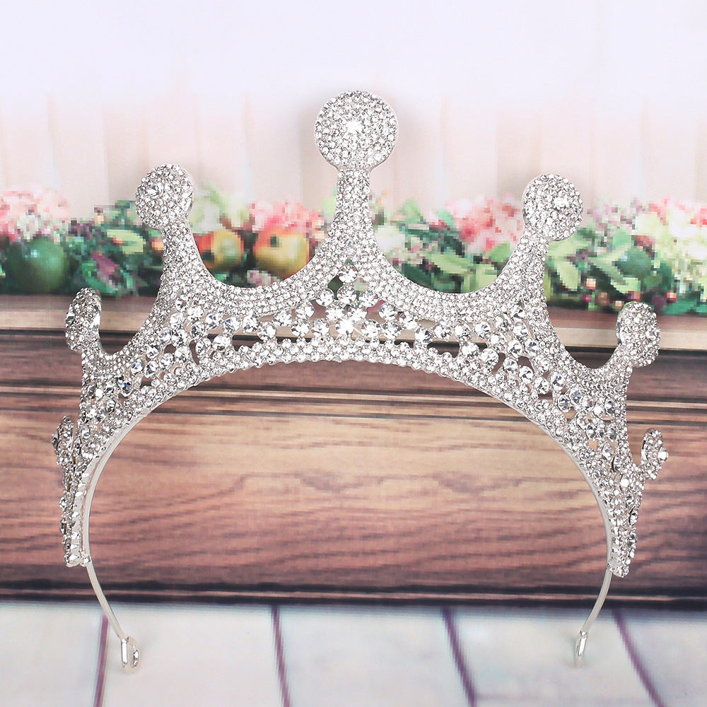 Crown Rhinestone Bride Headband L2885