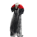 Floral Skull Headband L2928 - view 5