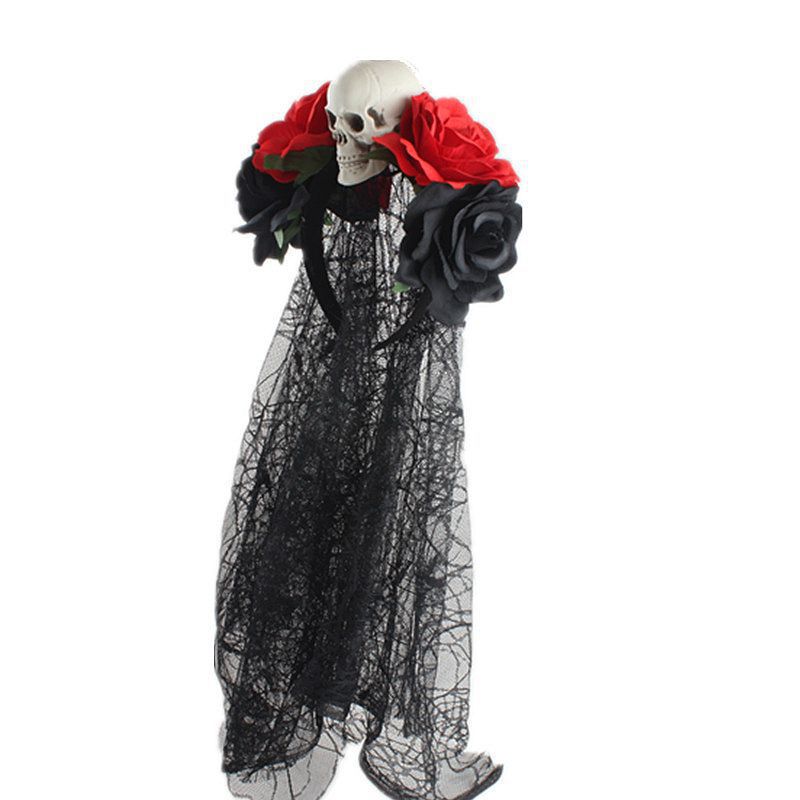 Floral Skull Headband L2928 - view 5