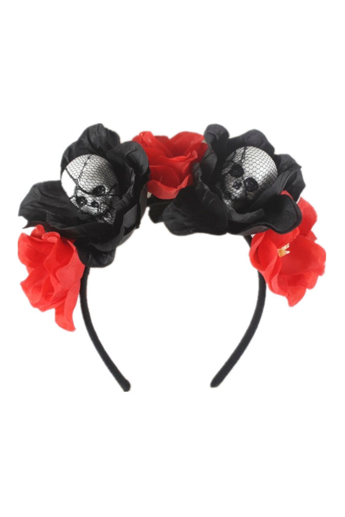 Floral Skull Headband L2929 - view 8