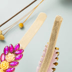 Floral Rhinestone Headband L2963 - view 7