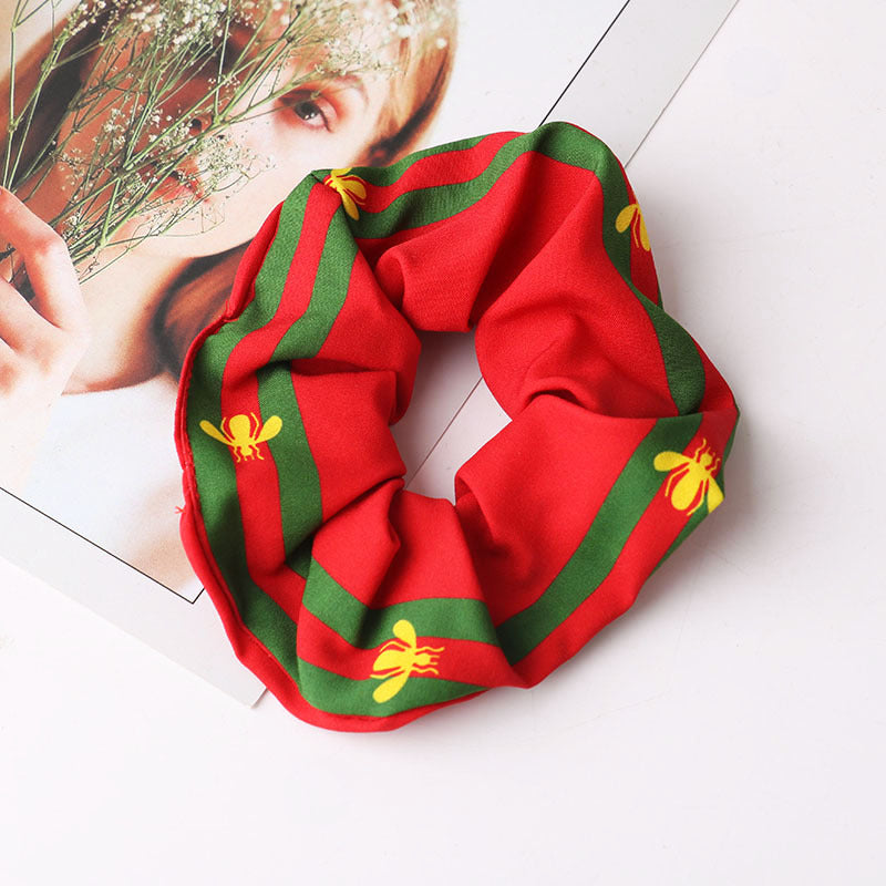 Bee Striped Hair Scrunchies L2987