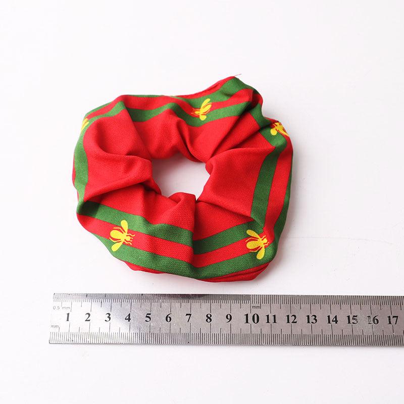 Bee Striped Hair Scrunchies L2987