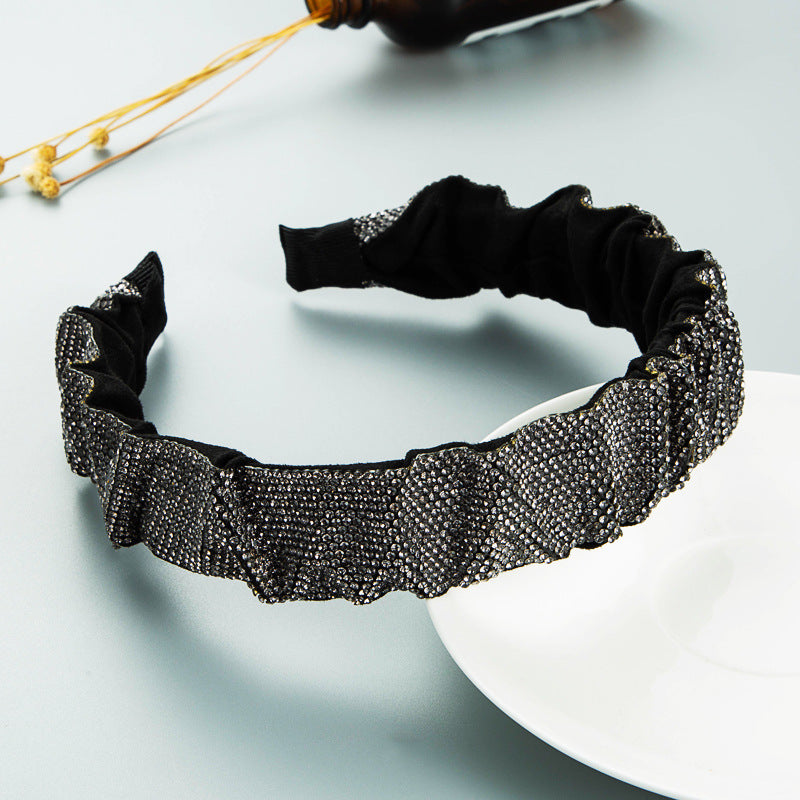 Irregular Rhinestone Headband L3053 - view 7