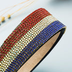 Tricolor Rhinestone Headband L3056 - view 6