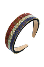 Tricolor Rhinestone Headband L3056 - view 4