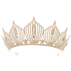 Baroque Rhinestone Crown Headband L3116