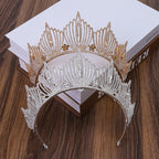 Baroque Rhinestone Crown Headband L3116