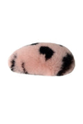Rex Rabbit Fur Plush Hair Clip L3136