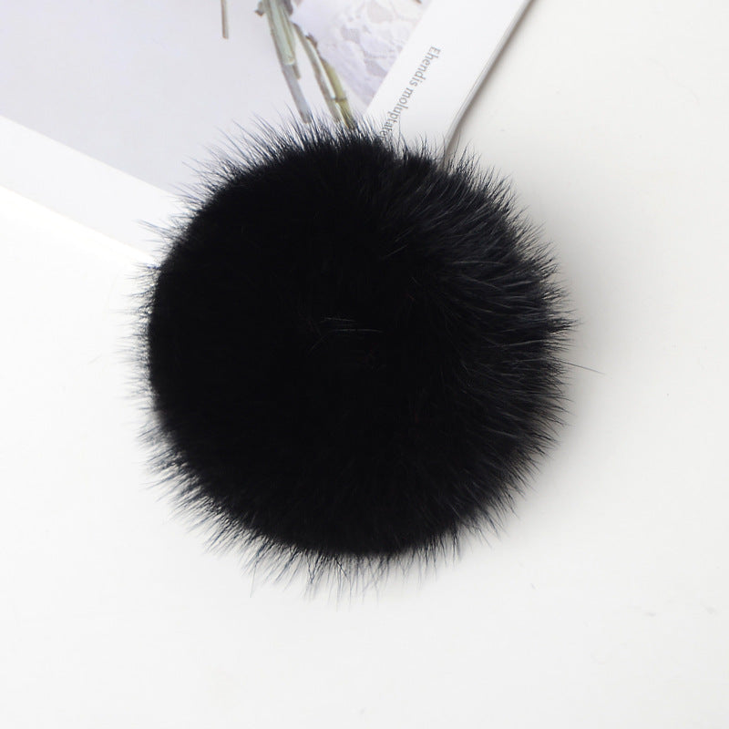 Mink Plush Hair Scrunchies L3137
