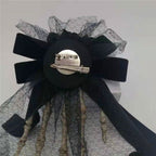 Punk Skull Hand Lace Hair Clip L3169