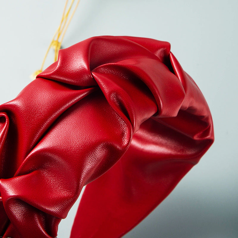Leather Folder Love Headband L3198 - view 6