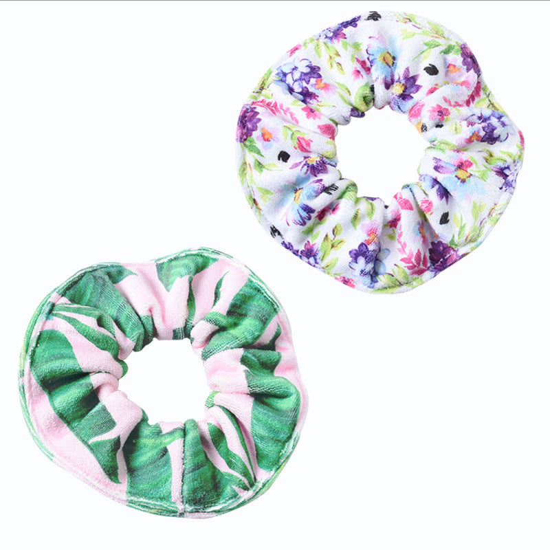 Printed Hair Scrunchies L3210