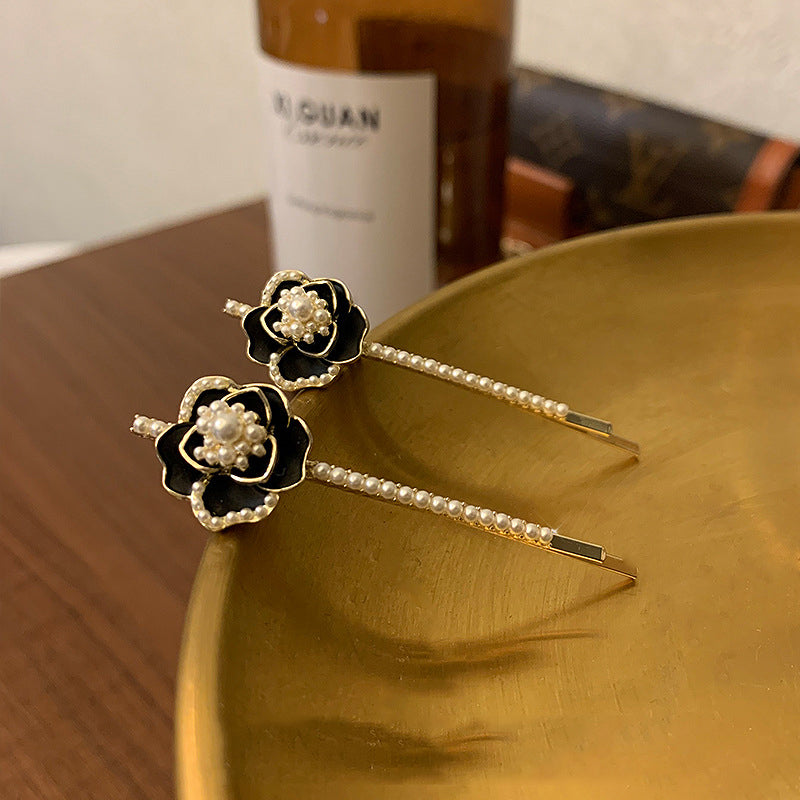 Camellia Pearl Hair Clip Set L3222