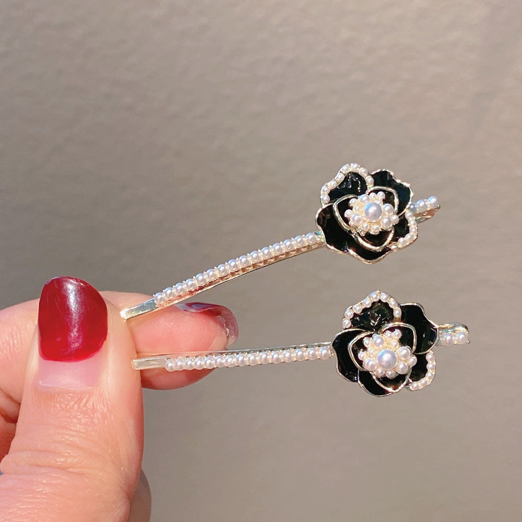Camellia Pearl Hair Clip Set L3222