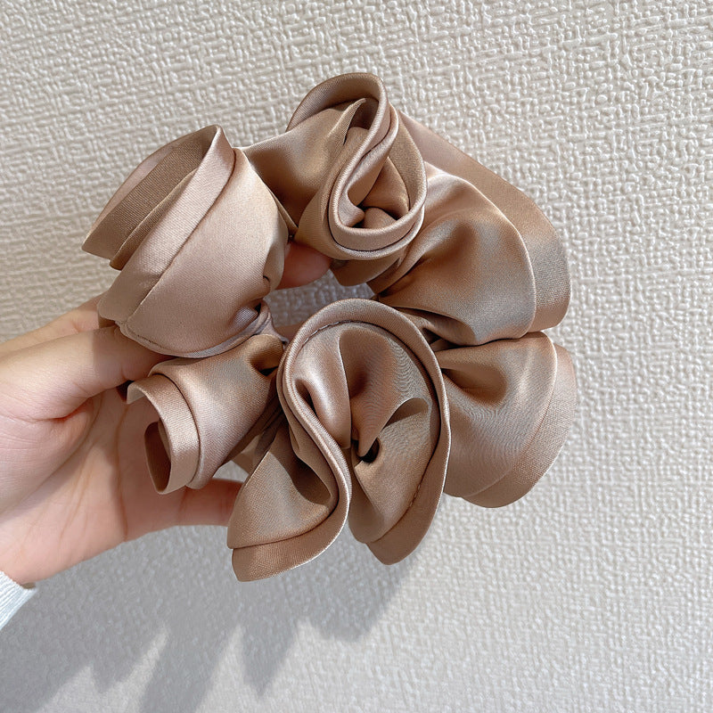 Silk Feel Hair Scrunchies L3235