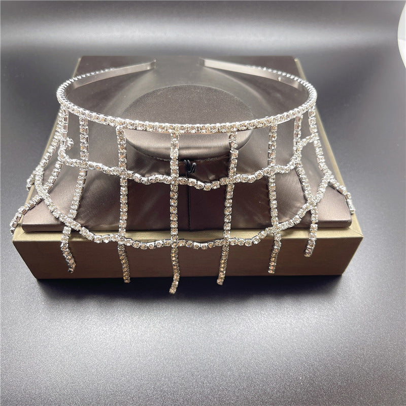 Mesh Rhinestone Headband L3241 - view 5