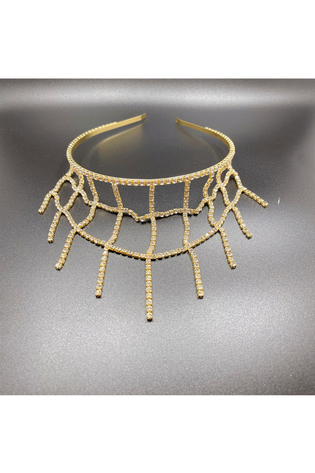 Mesh Rhinestone Headband L3241 - view 7