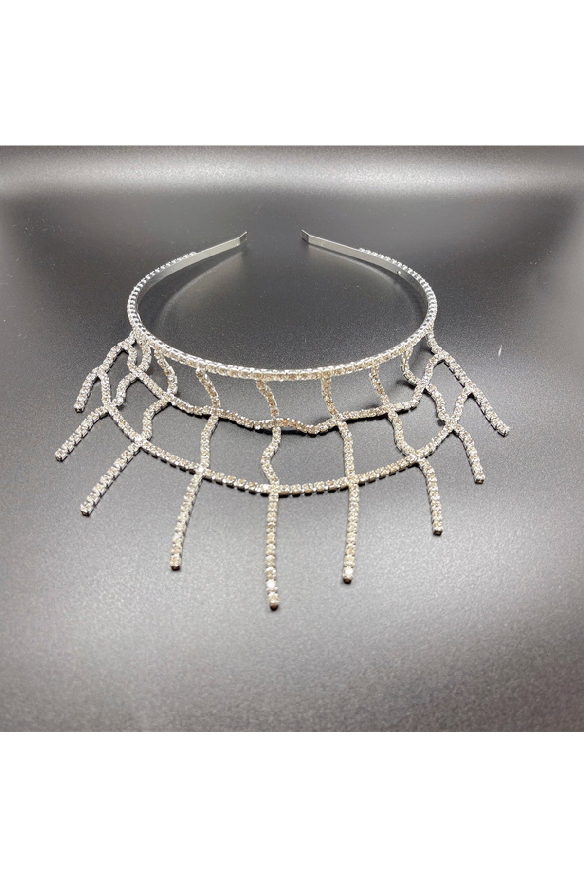 Mesh Rhinestone Headband L3241 - view 8