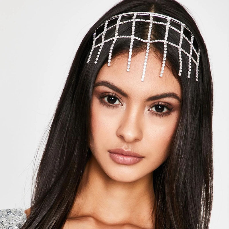 Mesh Rhinestone Headband L3241 - view 3