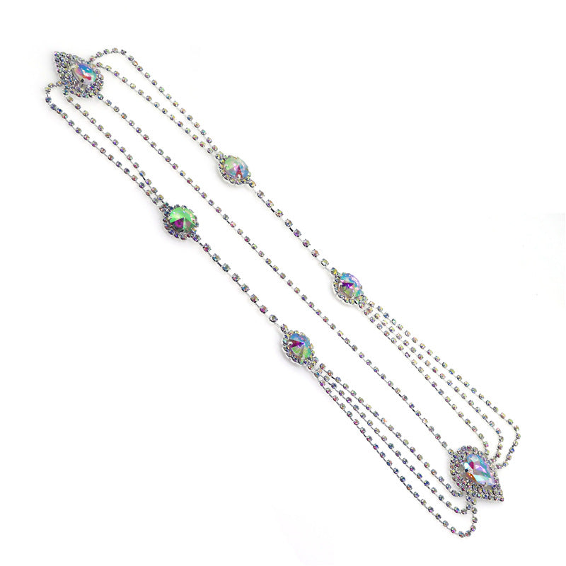 Rhinestone Tassel Hair Accessories L3242