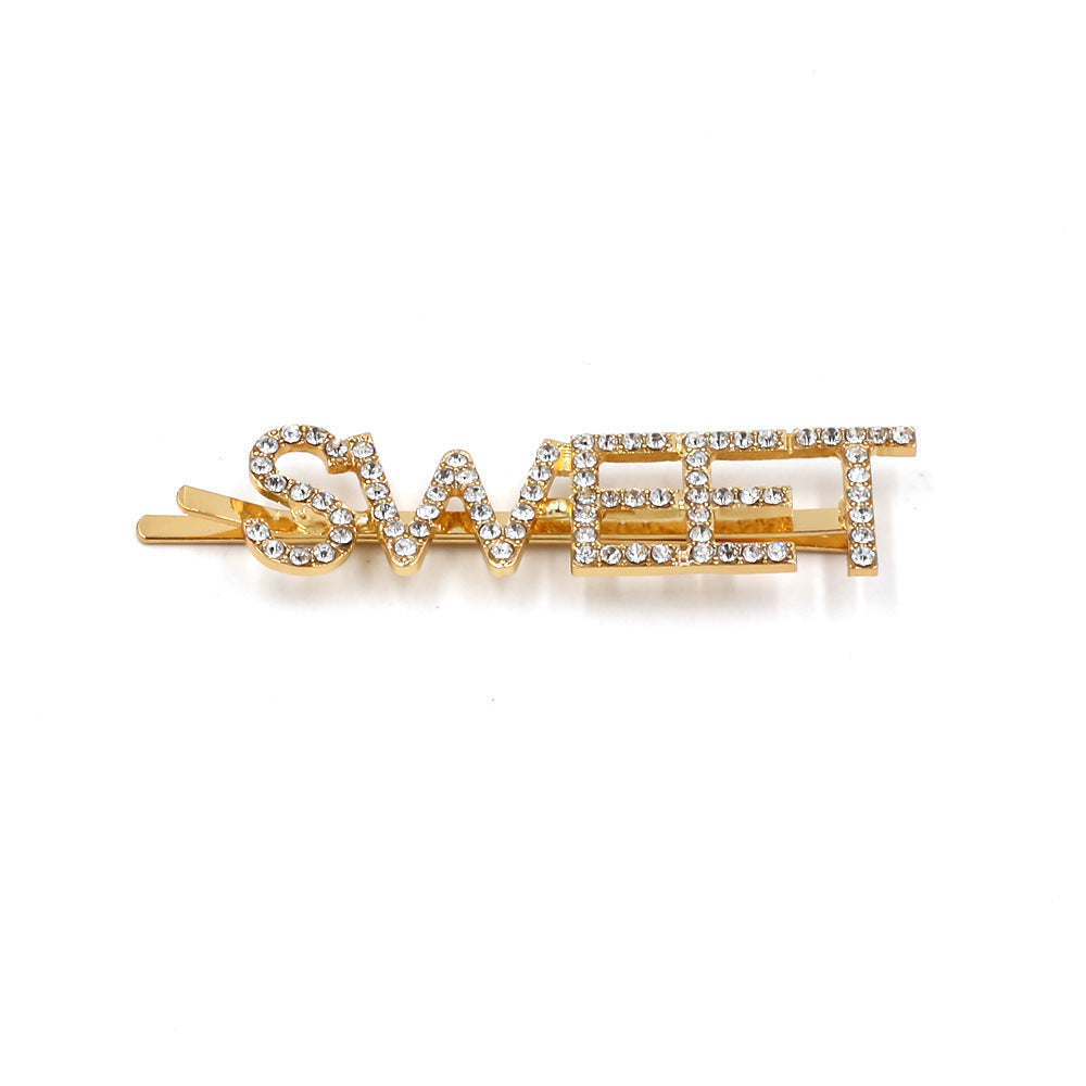SWEET Rhinestone Hair Clip Set L3257