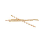 Cross Rhinestone Hair Clip Set L3258