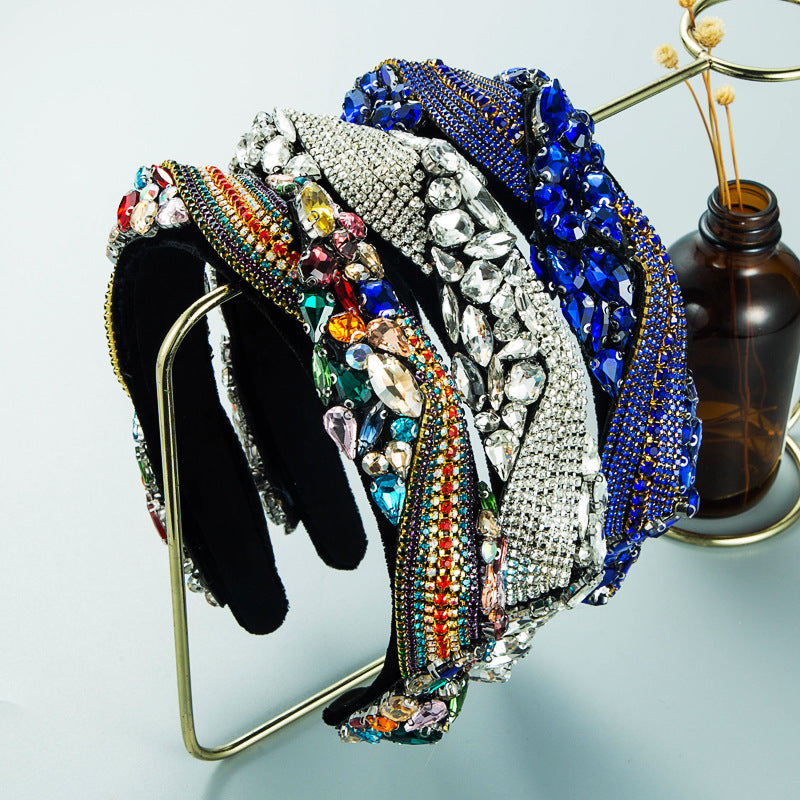 Baroque Rhinestone Headband L3286