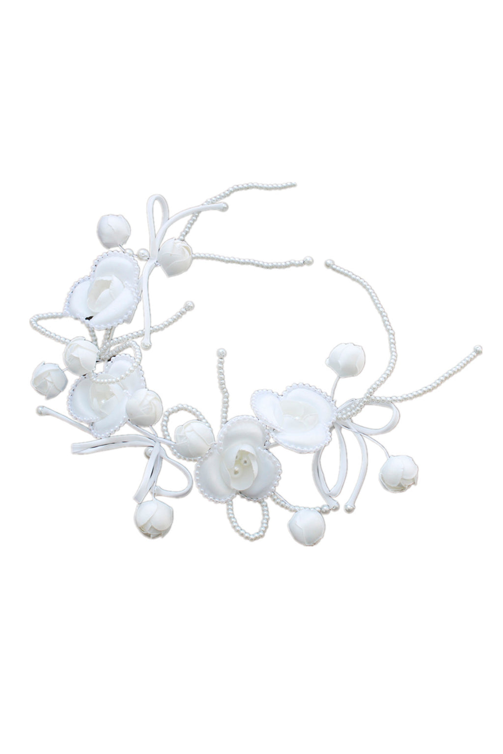 Floral Pearl Headband L3317 - view 3