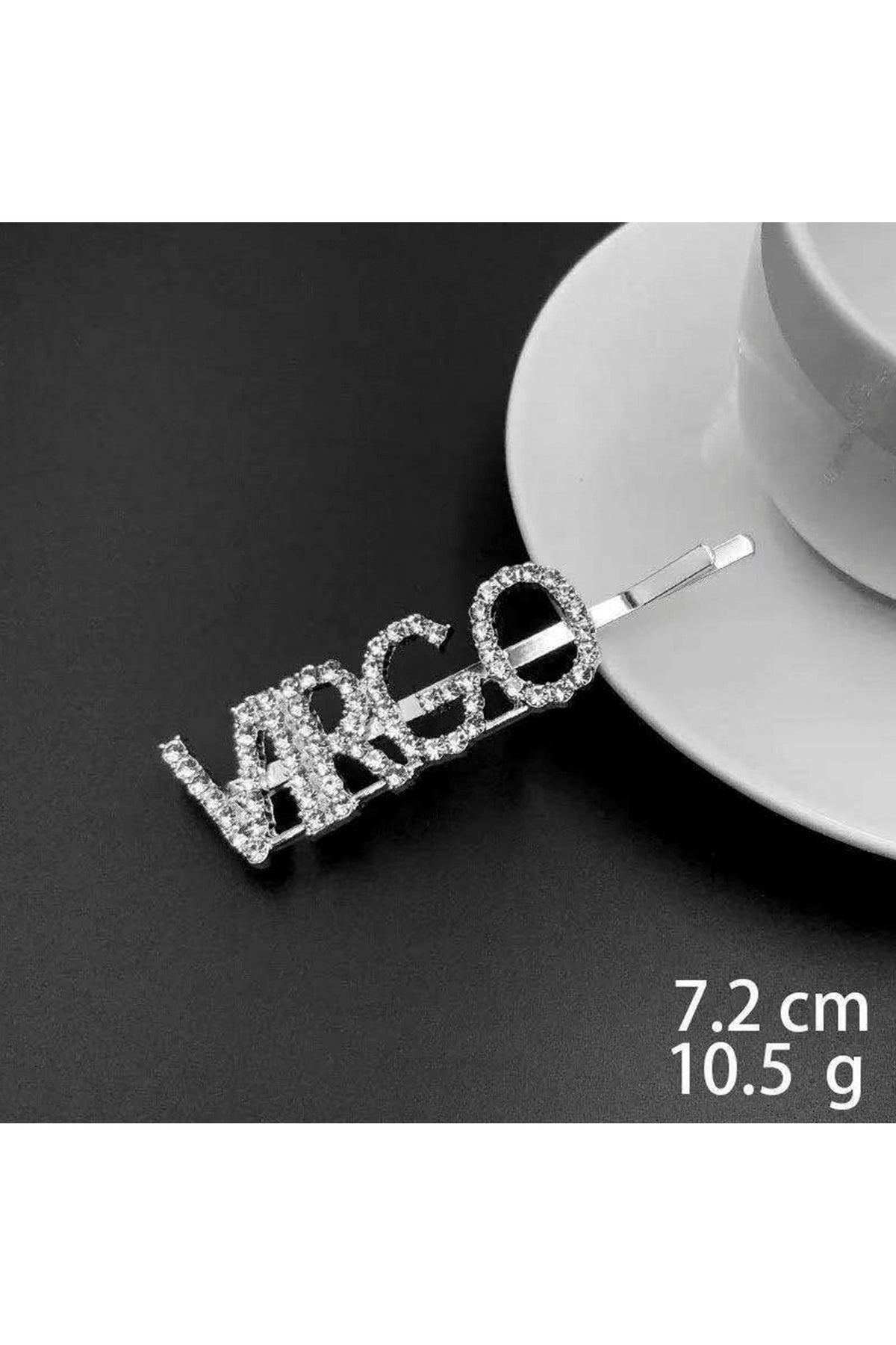 Virgo Rhinestone Head Clip L3332