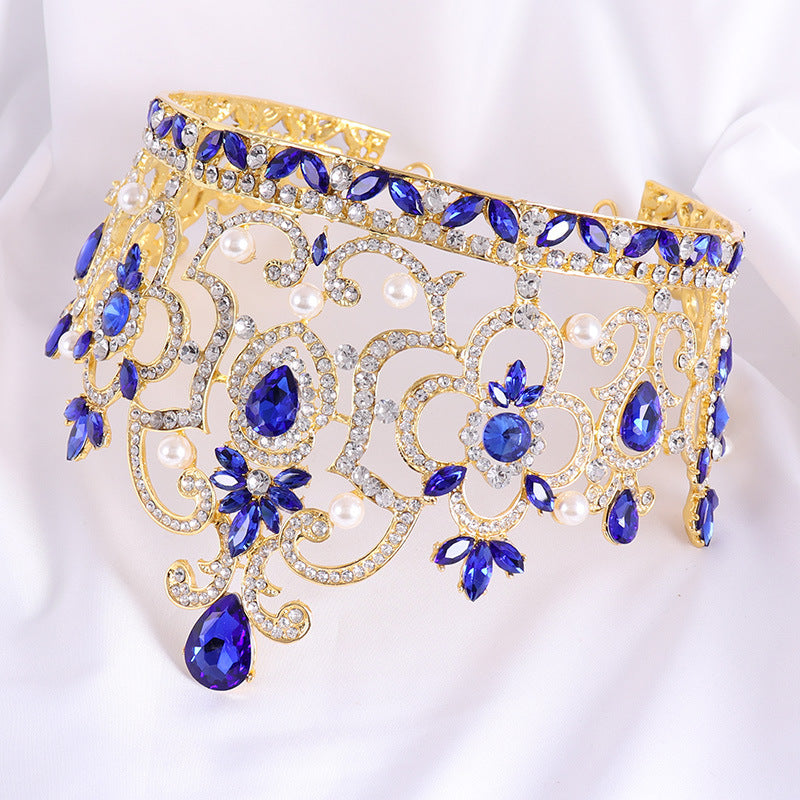 Rhinestone Crown Headband L3352 - view 15