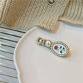 Rose Pearl Hair Clip L3415