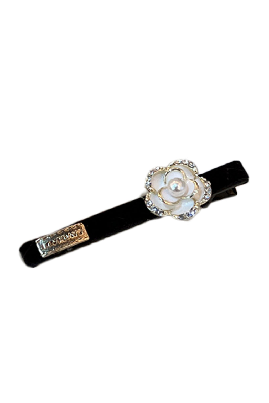 Flower Rhinestone Hair Clip L3416