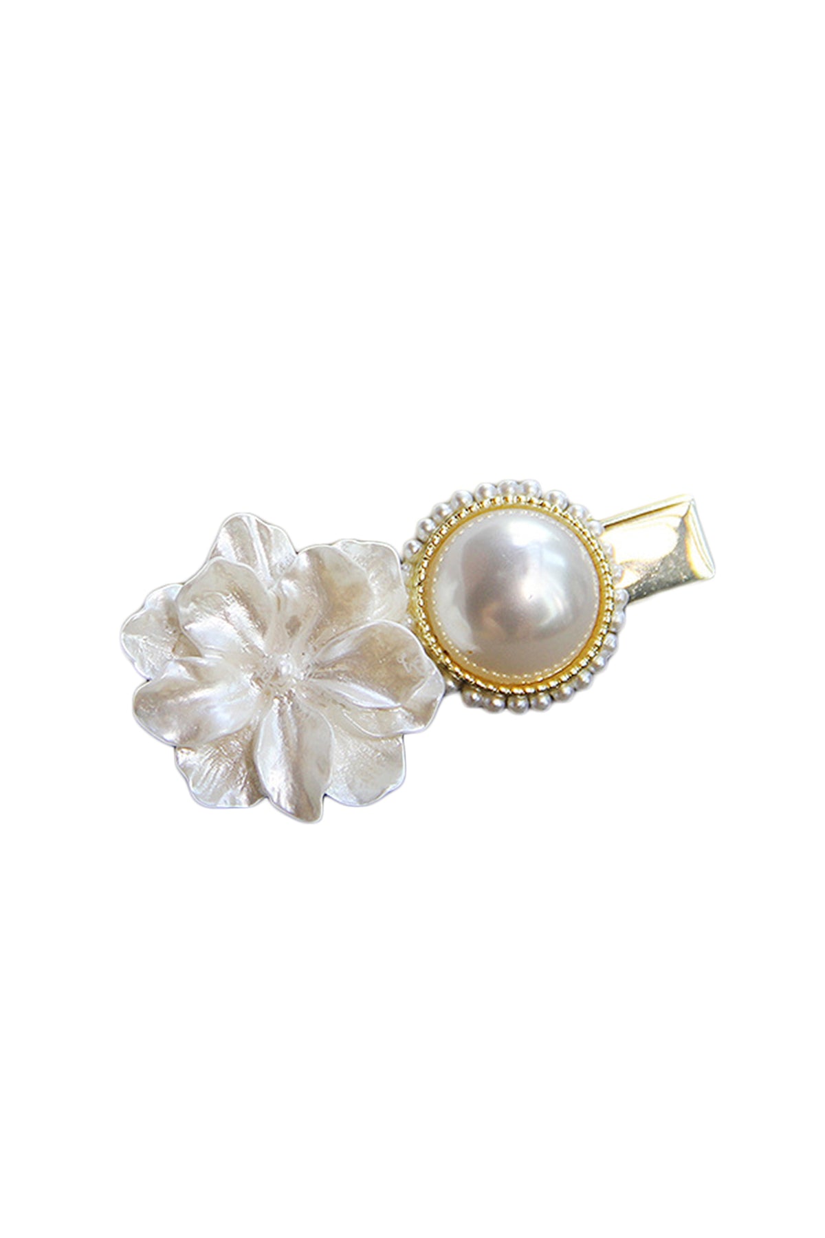 Flower Pearl Alloy Hair Clip L3418