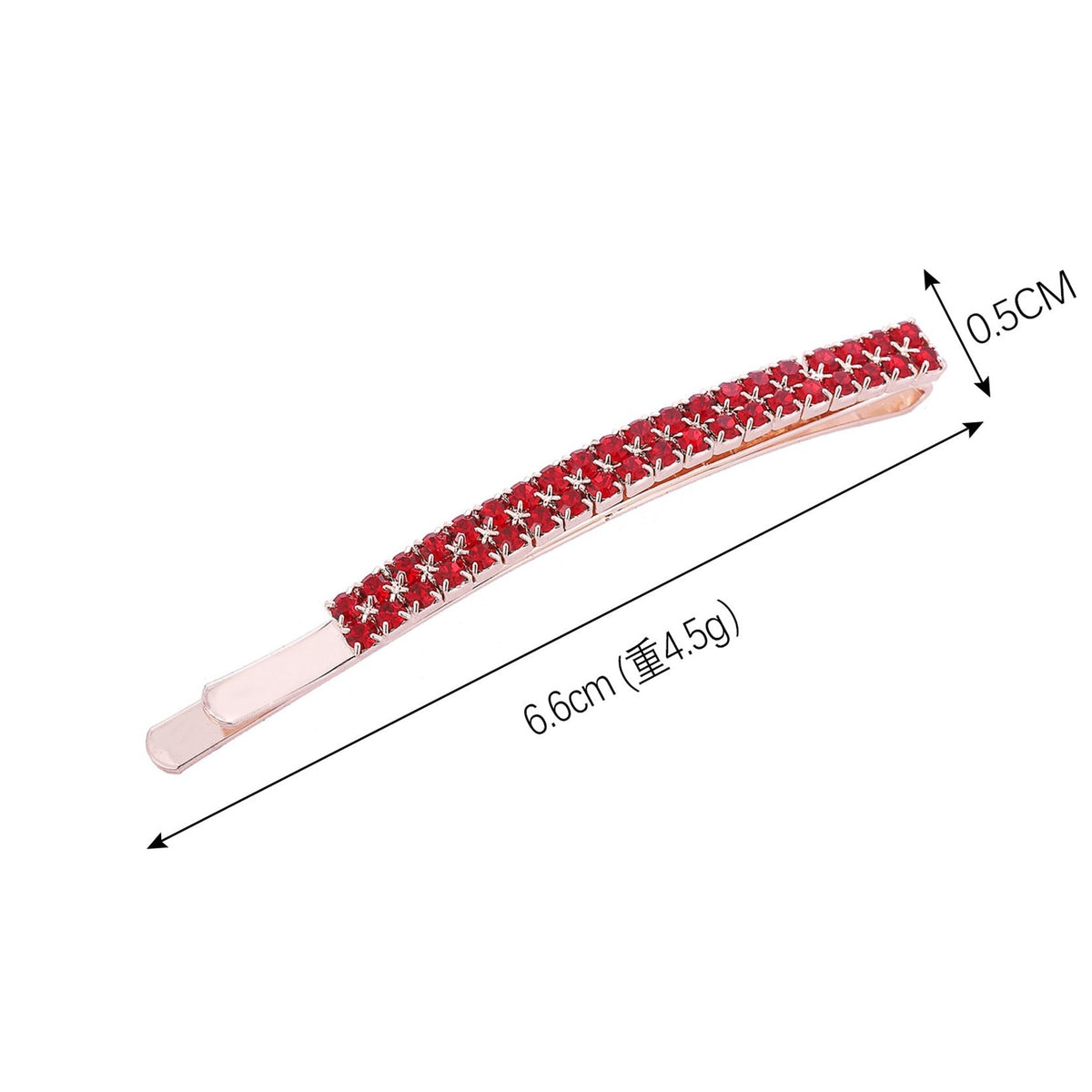 Rhinestone Alloy Hair Clip Set L3512
