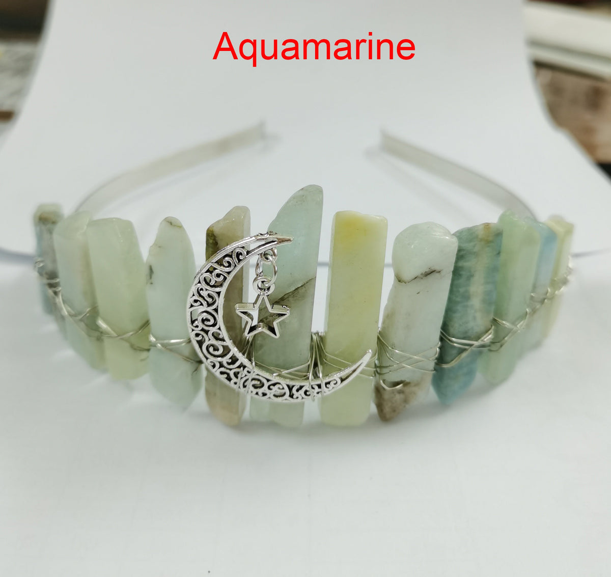 Moon Natural Stone Headband L3528 - view 7