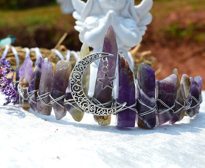 Moon Natural Stone Headband L3528 - view 9