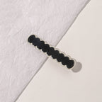 Rectangular Wave Hair Clip L3577