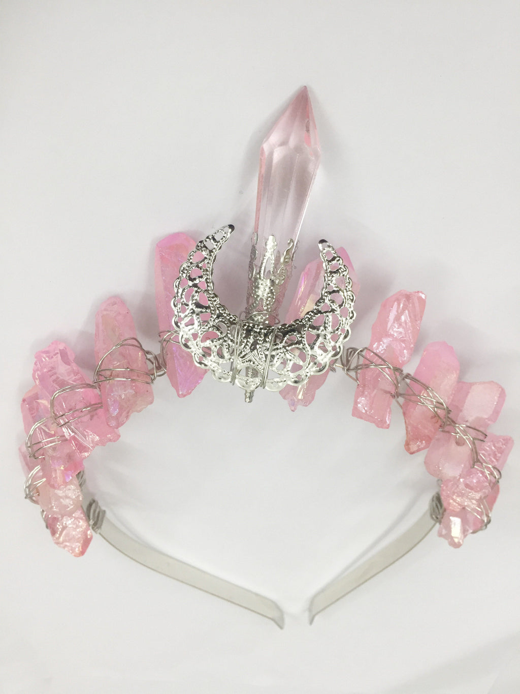 Moon Scepter Quartz Column Headband L3608 - view 4