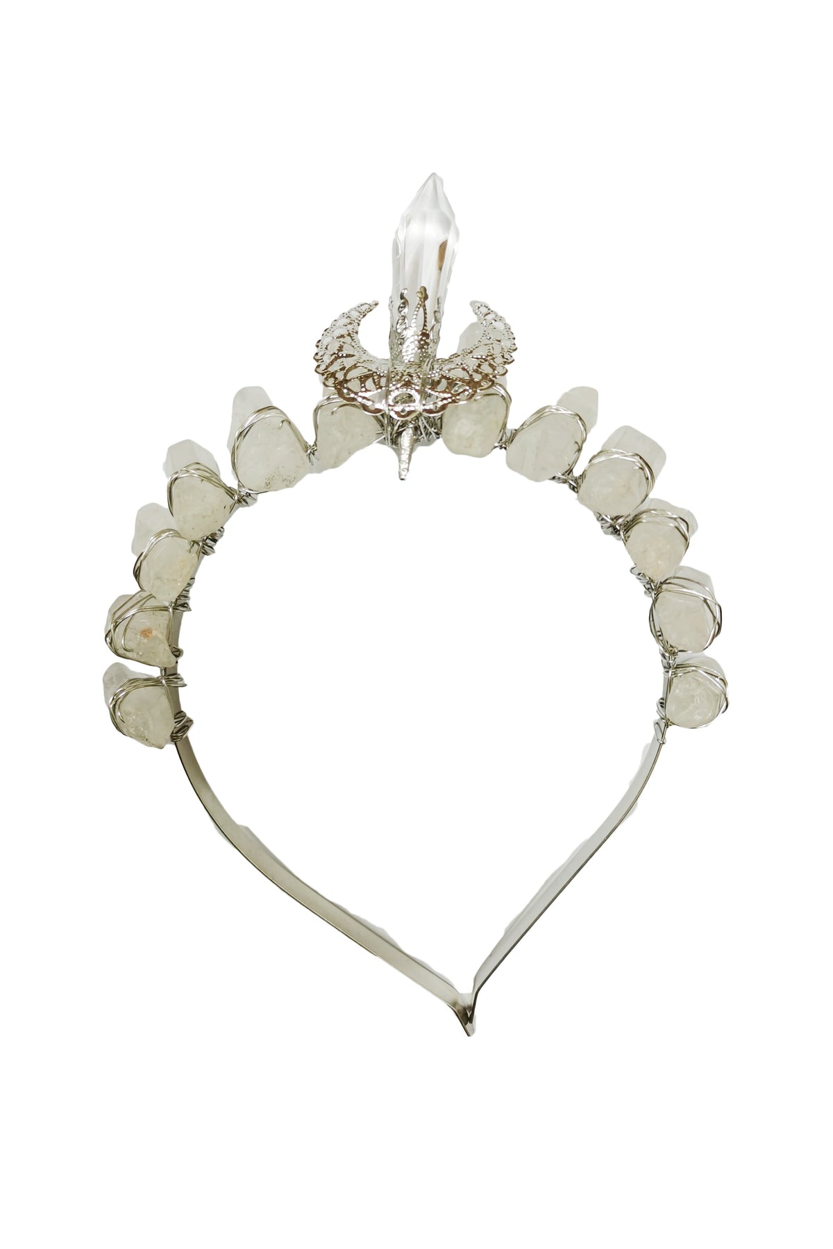 Moon Scepter Quartz Column Headband L3608 - view 6