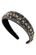 Turquoise Bead Rhinestone Headband L3648 - view 12
