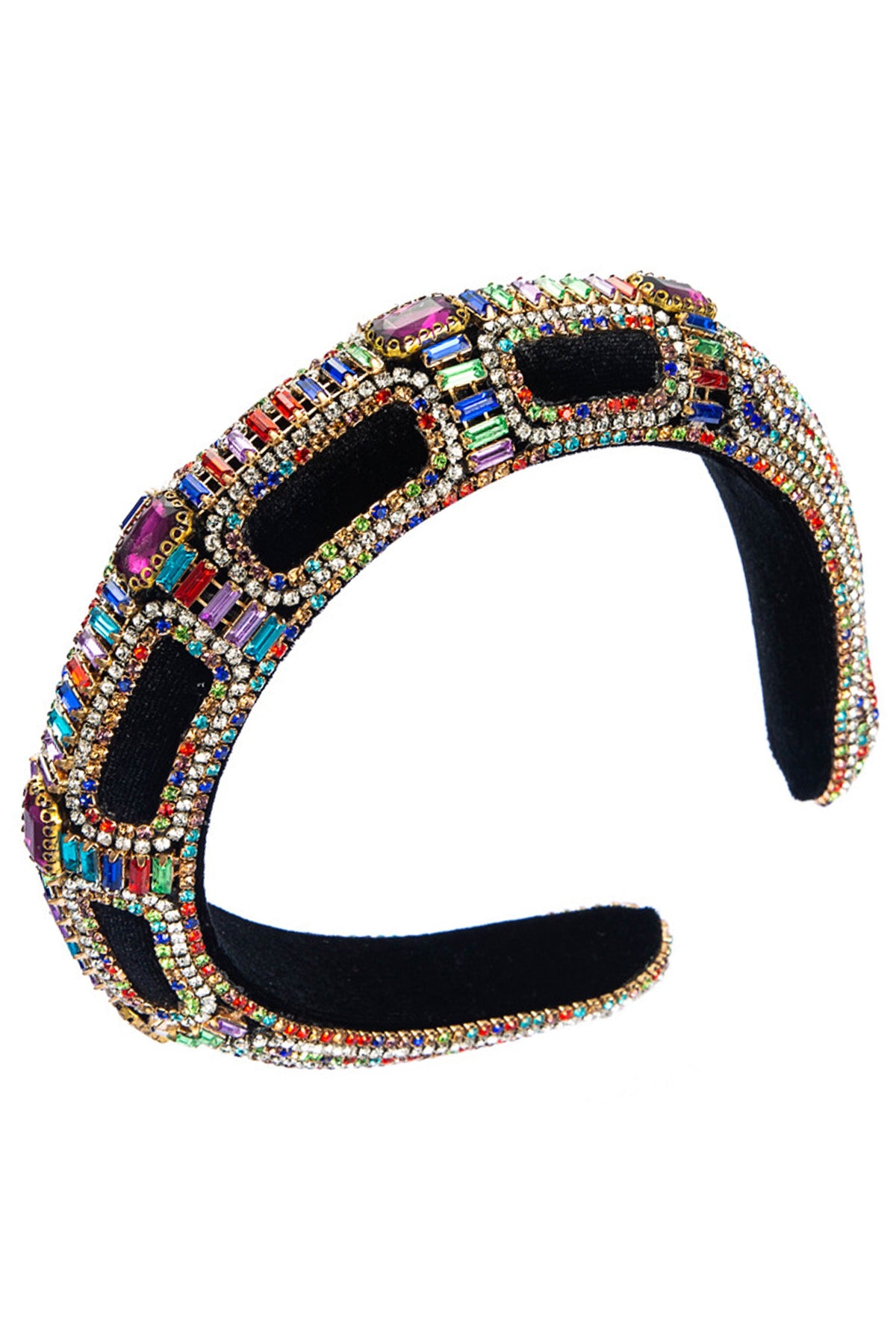 Rhinestone Sponge Headband L3728