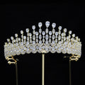 Cubic Zirconia Crown Hair Accessories L3743