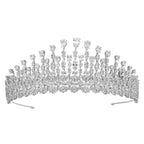 Cubic Zirconia Crown Hair Accessories L3743